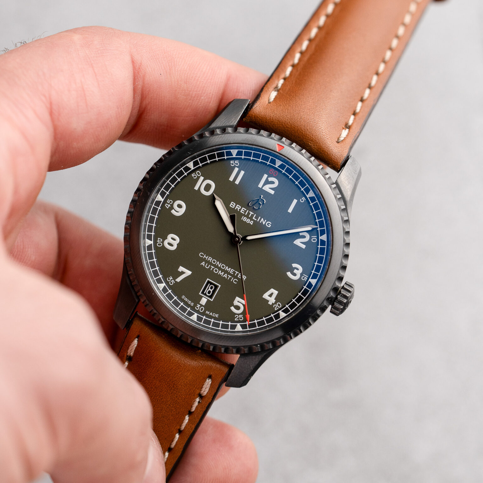 Breitling Aviator 8 Ref M17315 Green Dial - Image 3