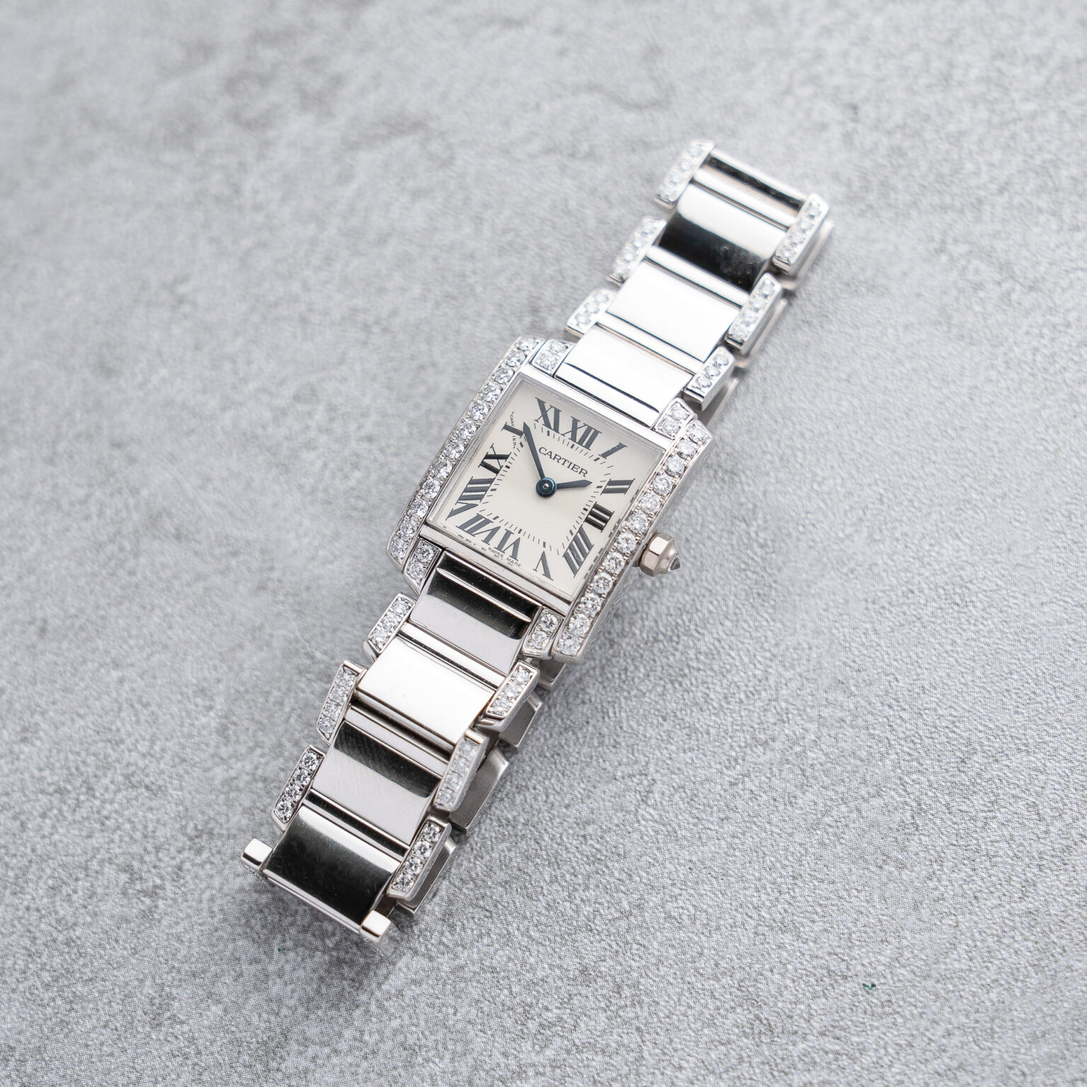 Cartier Tank Francaise Diamonds WE1002SF – Bild 3
