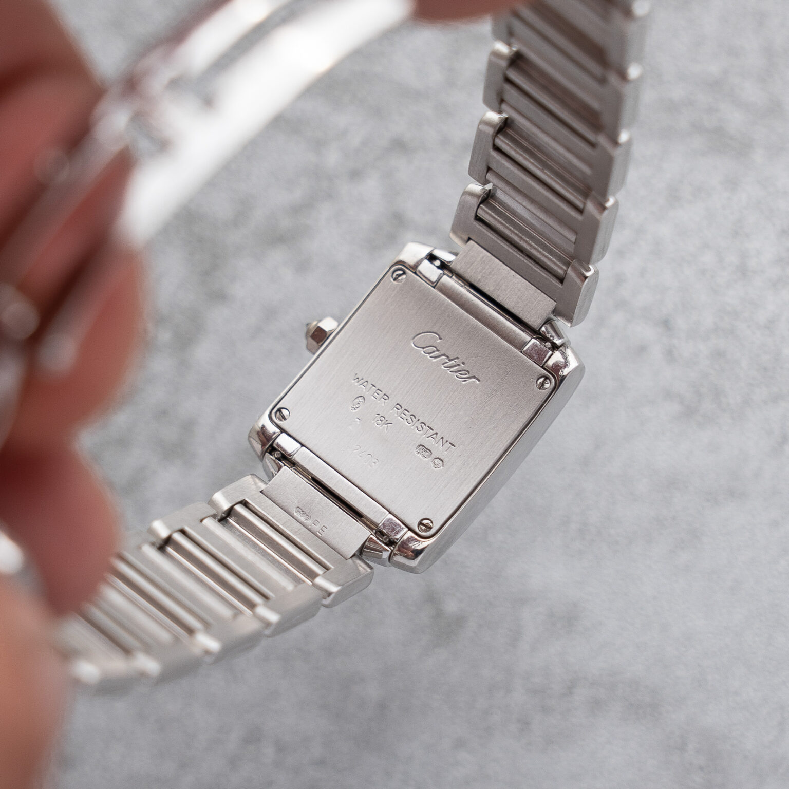 Cartier Tank Francaise Diamonds WE1002SF – Bild 7