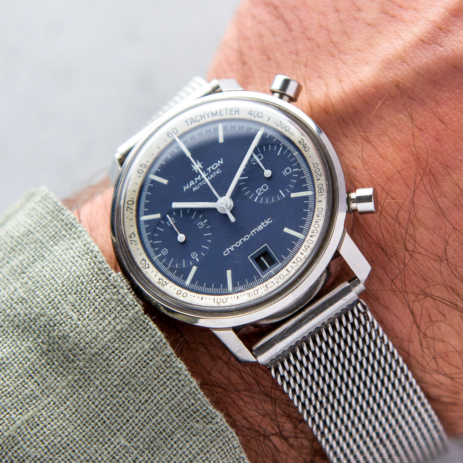 Hamilton Chrono-matic cal 11 - Image 3