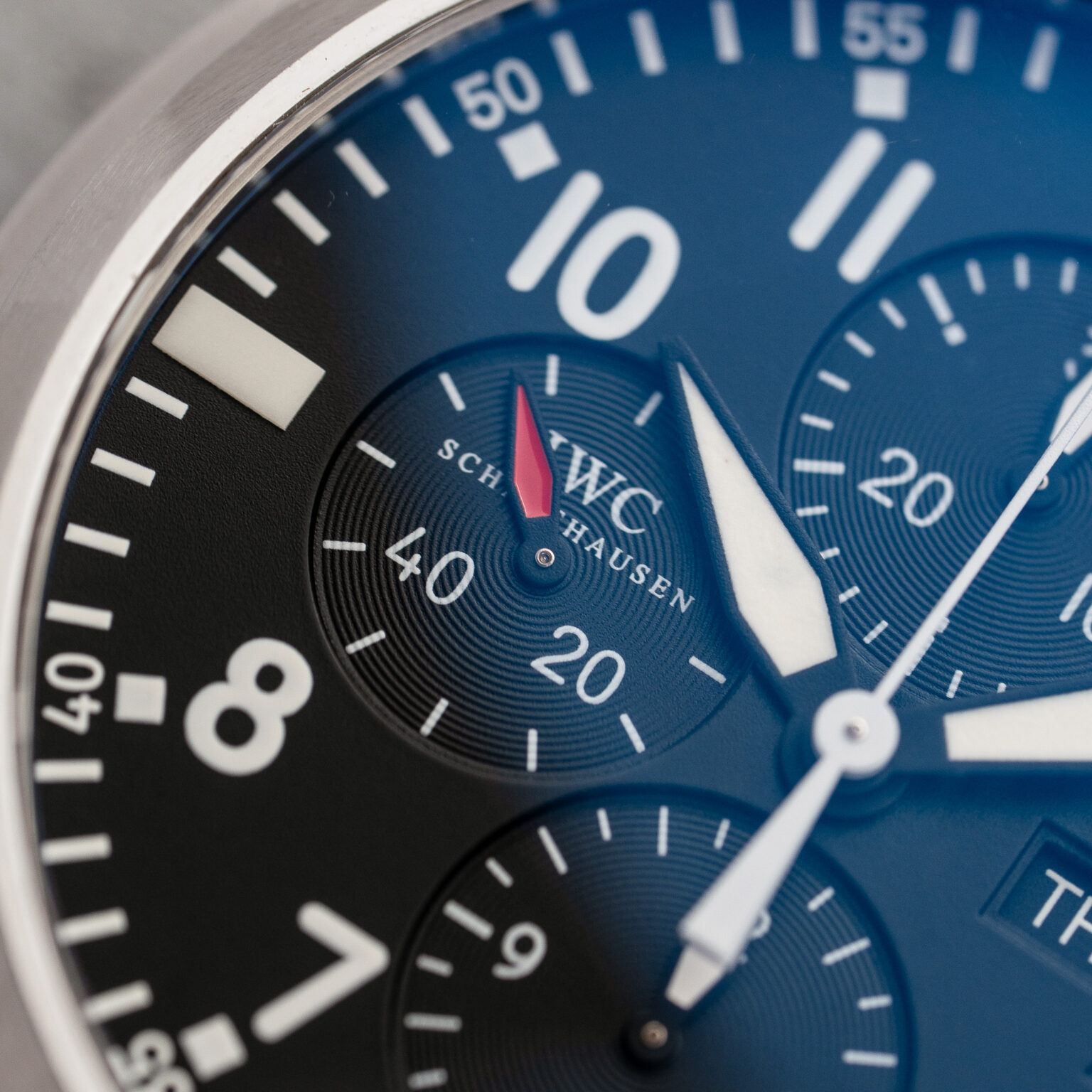 IWC Pilot Double Chronograph Ratrappante ref. IW377801 - Image 4