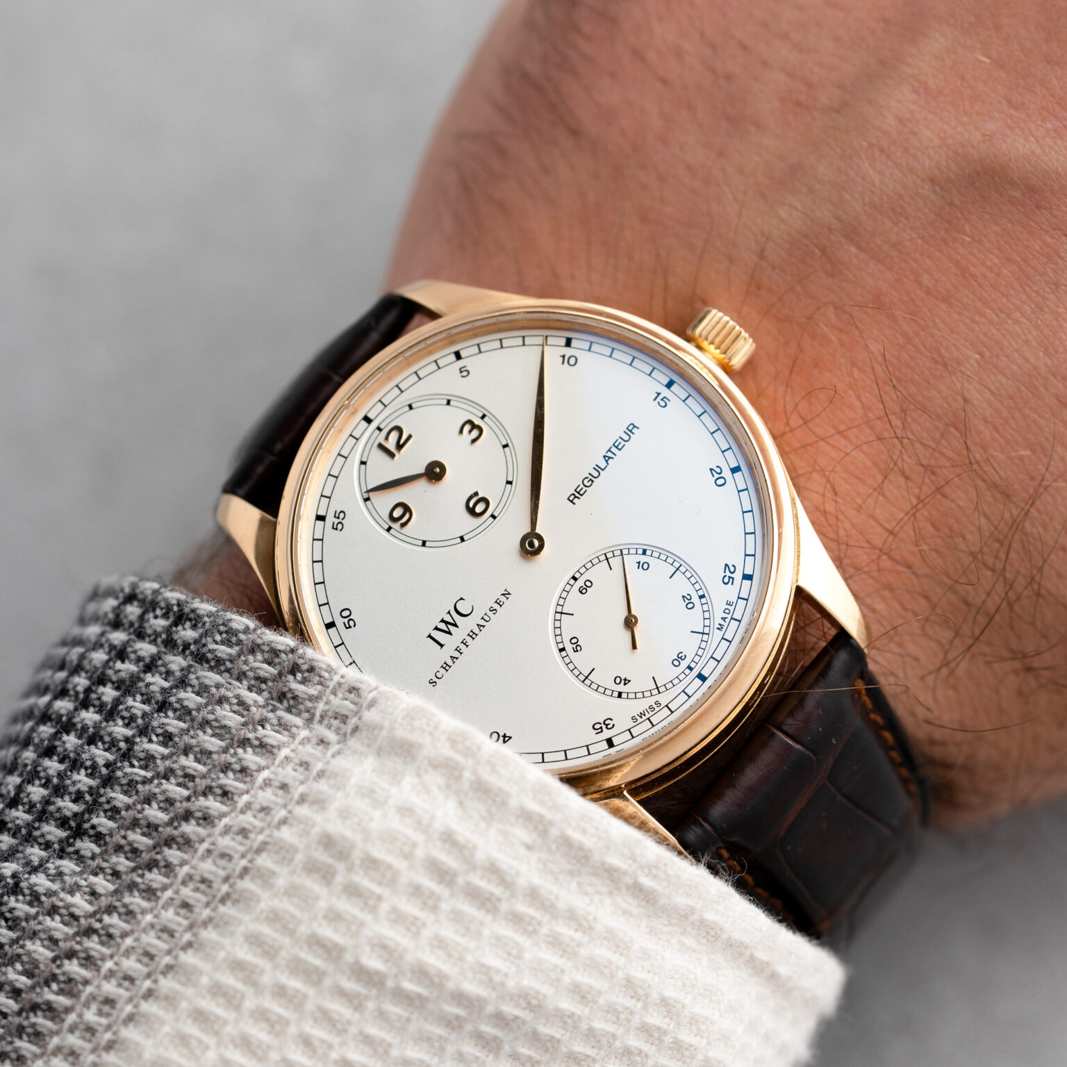 IWC Portuguise Regulateur IW544402  Rose Gold - Image 12