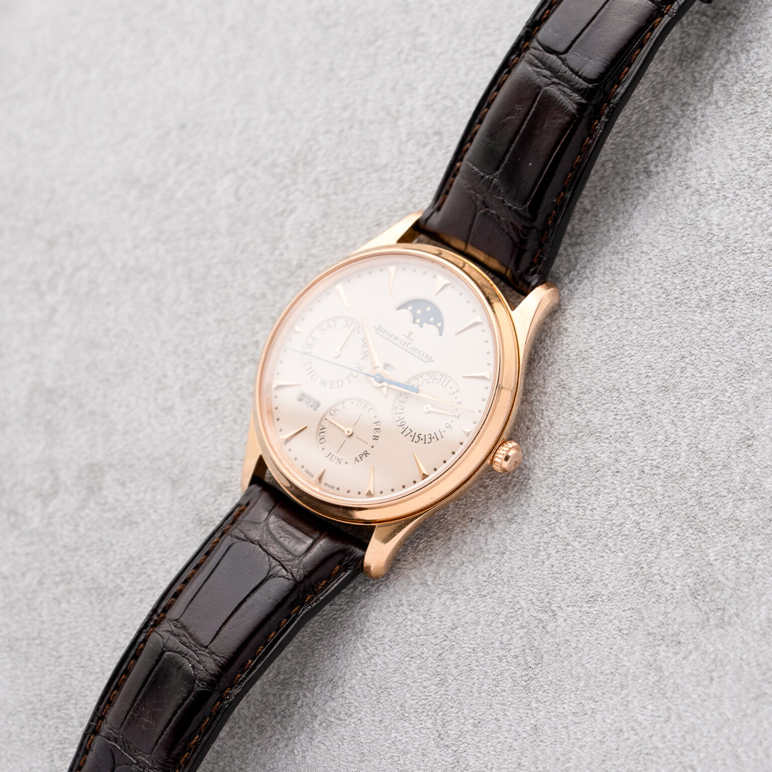Jaeger-LeCoultre Master Ultra Thin Perpetual 176.2.21.S /Q1302520 with papers - Image 7