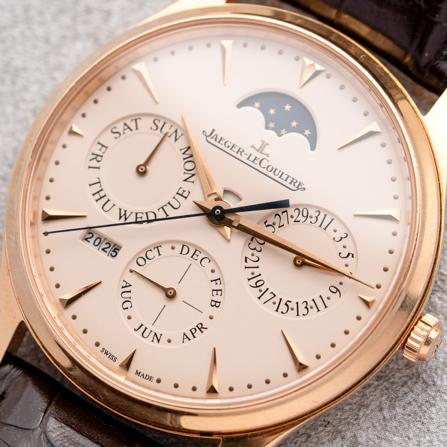 Jaeger-LeCoultre Master Ultra Thin Perpetual 176.2.21.S /Q1302520 with papers - Image 4