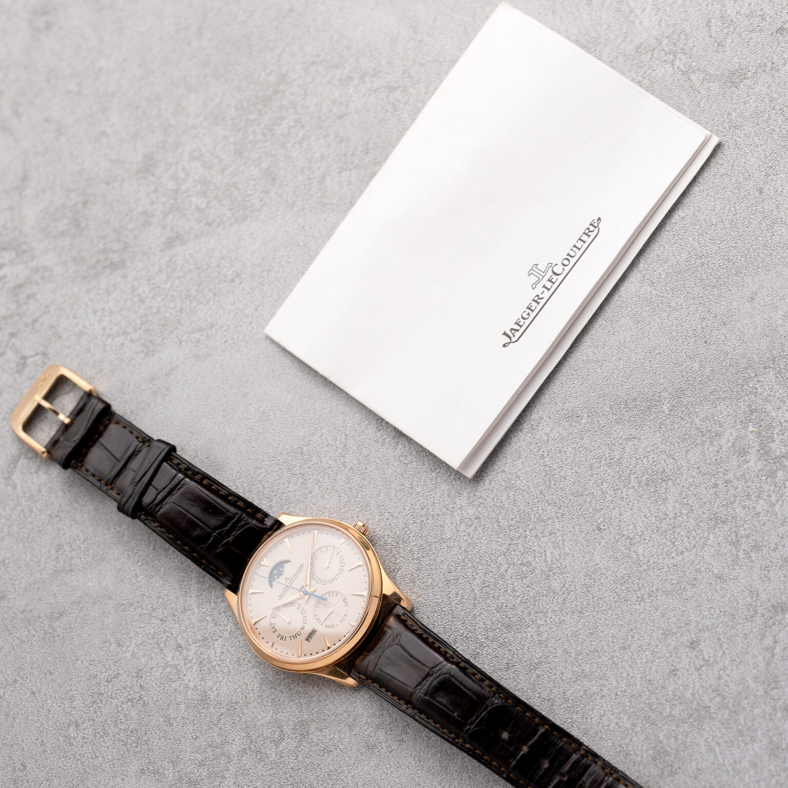 Jaeger-LeCoultre Master Ultra Thin Perpetual 176.2.21.S /Q1302520 with papers - Image 14