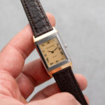 Jaeger-LeCoultre Reverso Classic 140.251.5 Steel/Gold - Textured Roman dial