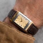 Jaeger-LeCoultre Reverso Classic 140.251.5 Steel/Gold - Textured Roman dial