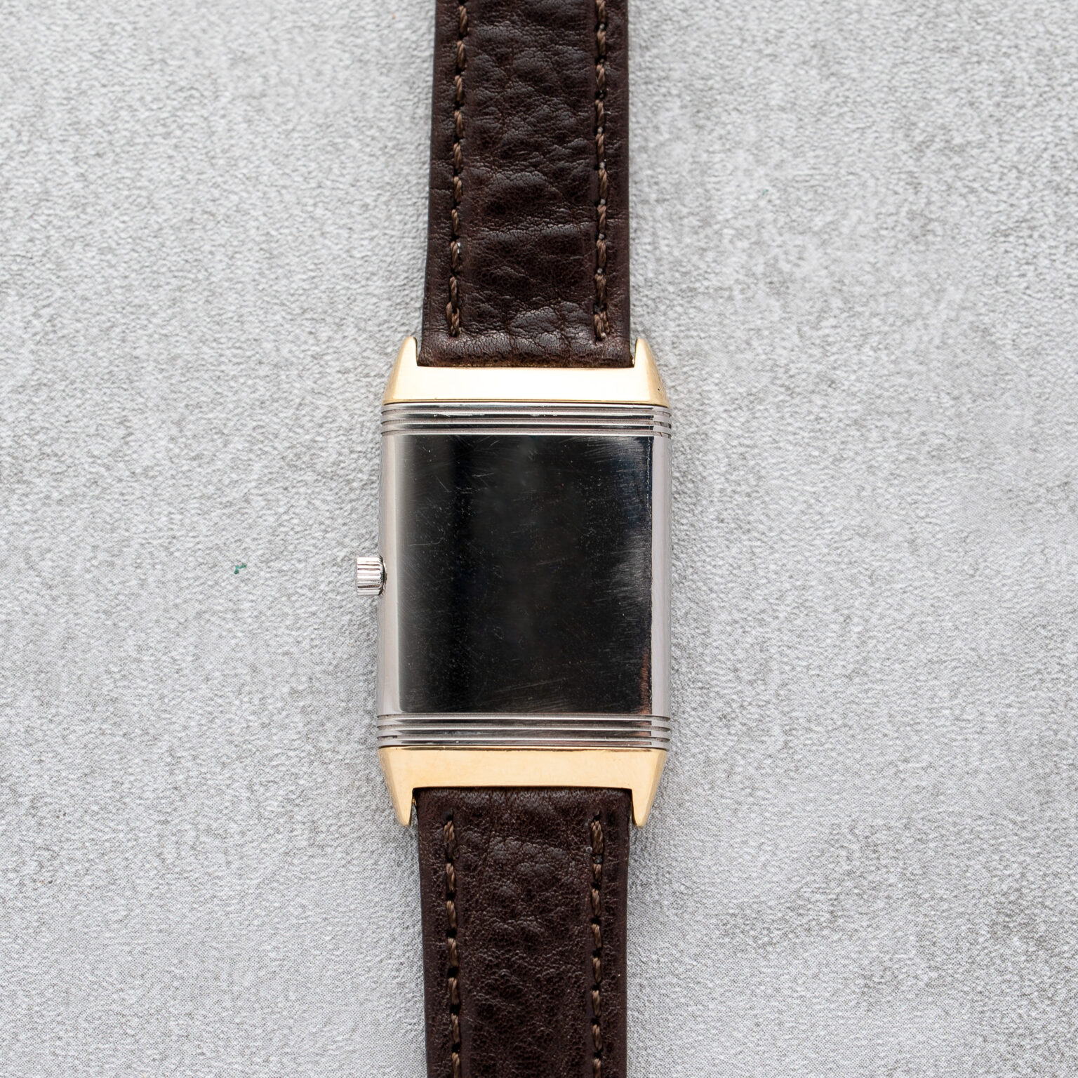 Jaeger-LeCoultre Reverso Classic 140.251.5 Steel/Gold - Textured Roman dial – Bild 8