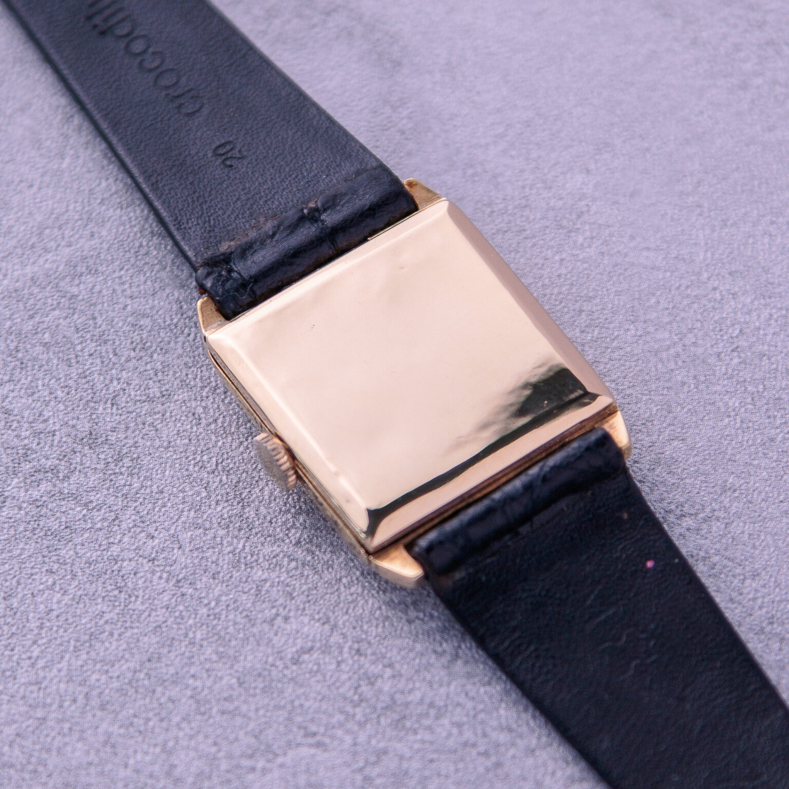 Omega Vintage Omega Art Deco Gold – Bild 7