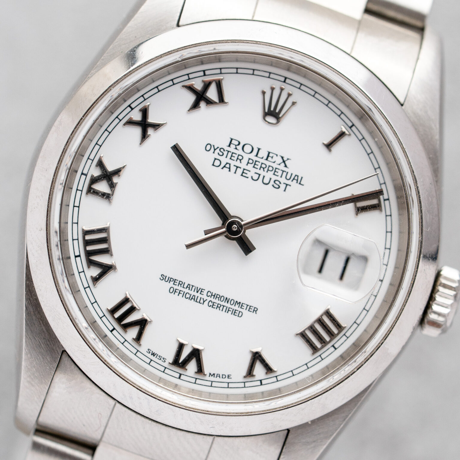 Rolex Datejust 36 ref. 16200 White Dial - Image 2