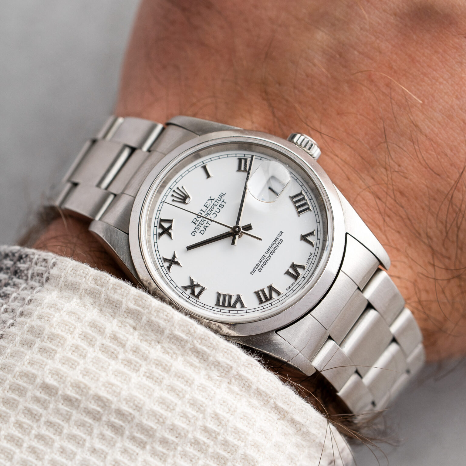 Rolex Datejust 36 ref. 16200 White Dial - Image 10