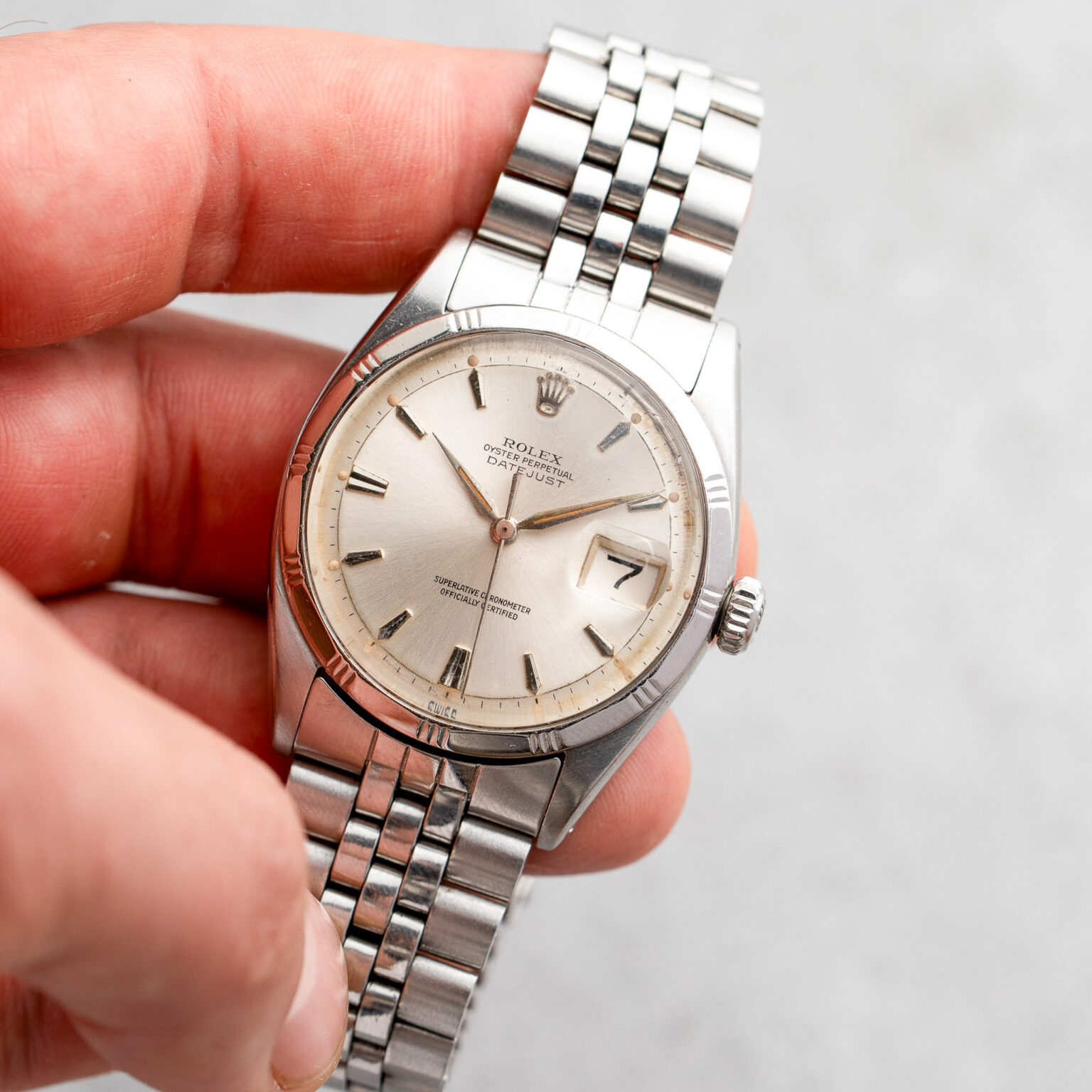 Rolex Datejust 36 ref. 1603 with rare Bamboo bezel - Image 9