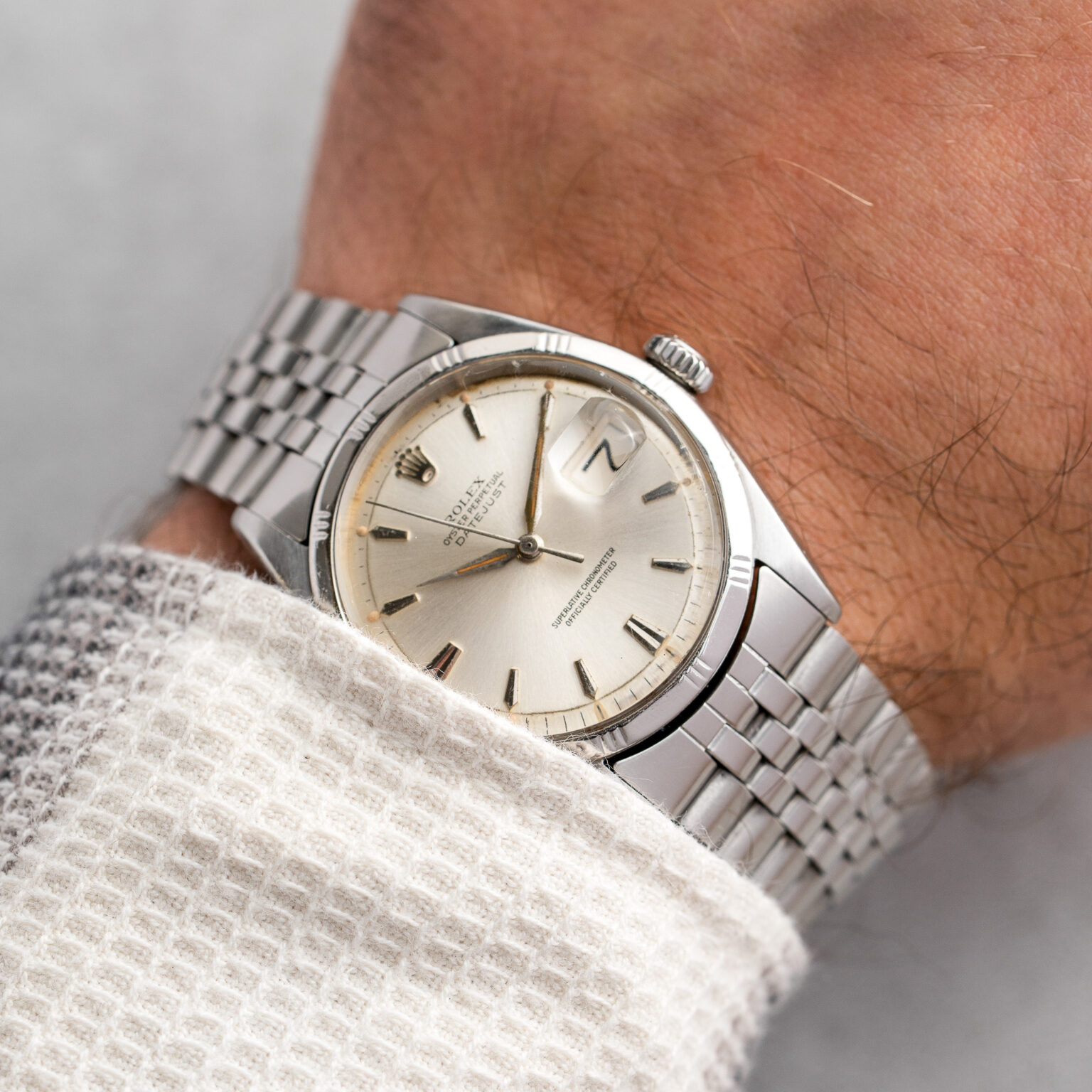 Rolex Datejust 36 ref. 1603 with rare Bamboo bezel - Image 10