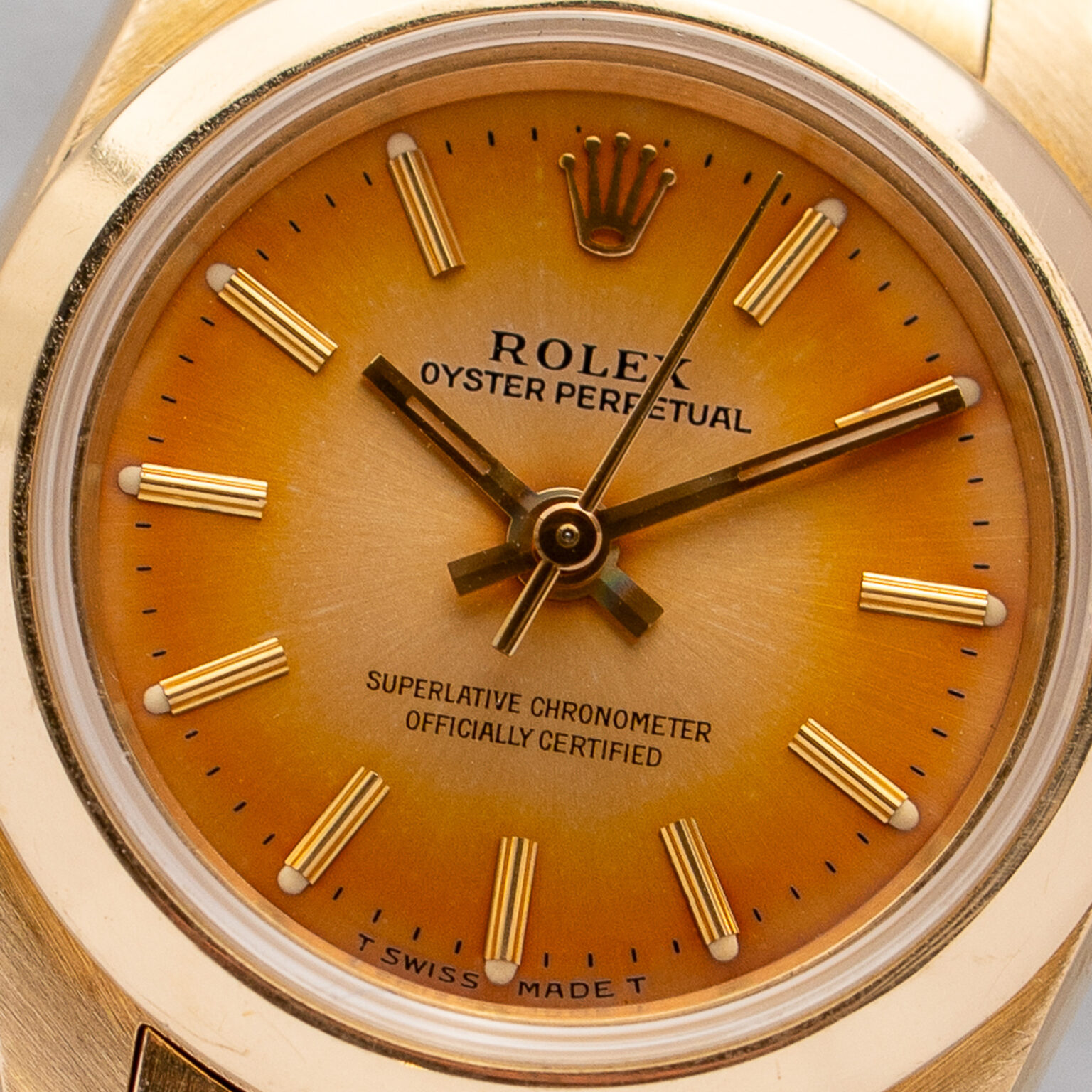Rolex Oyster Perpetual Lady ref. 67188 - Tropical dial - Image 2