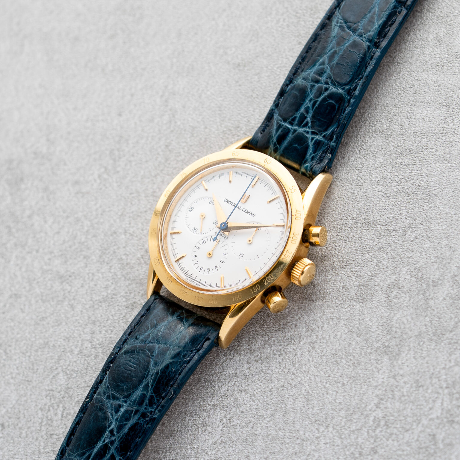 Universal Geneve Compax Gold 184.445 4.085.717 - Image 8
