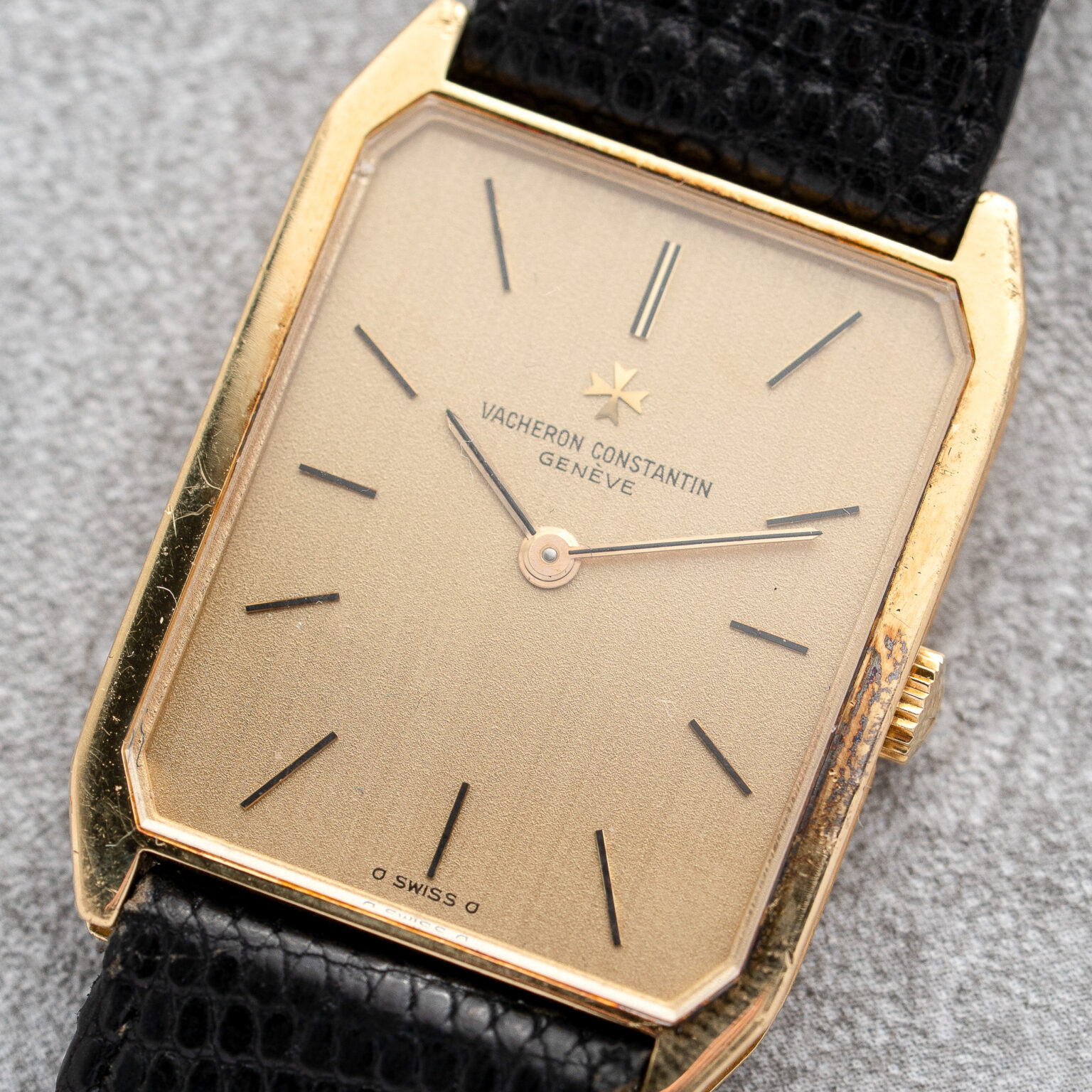 Vacheron Constantin Tank 18k Gold ref. 39201 - Manual winding - Sigma Dial – Bild 2