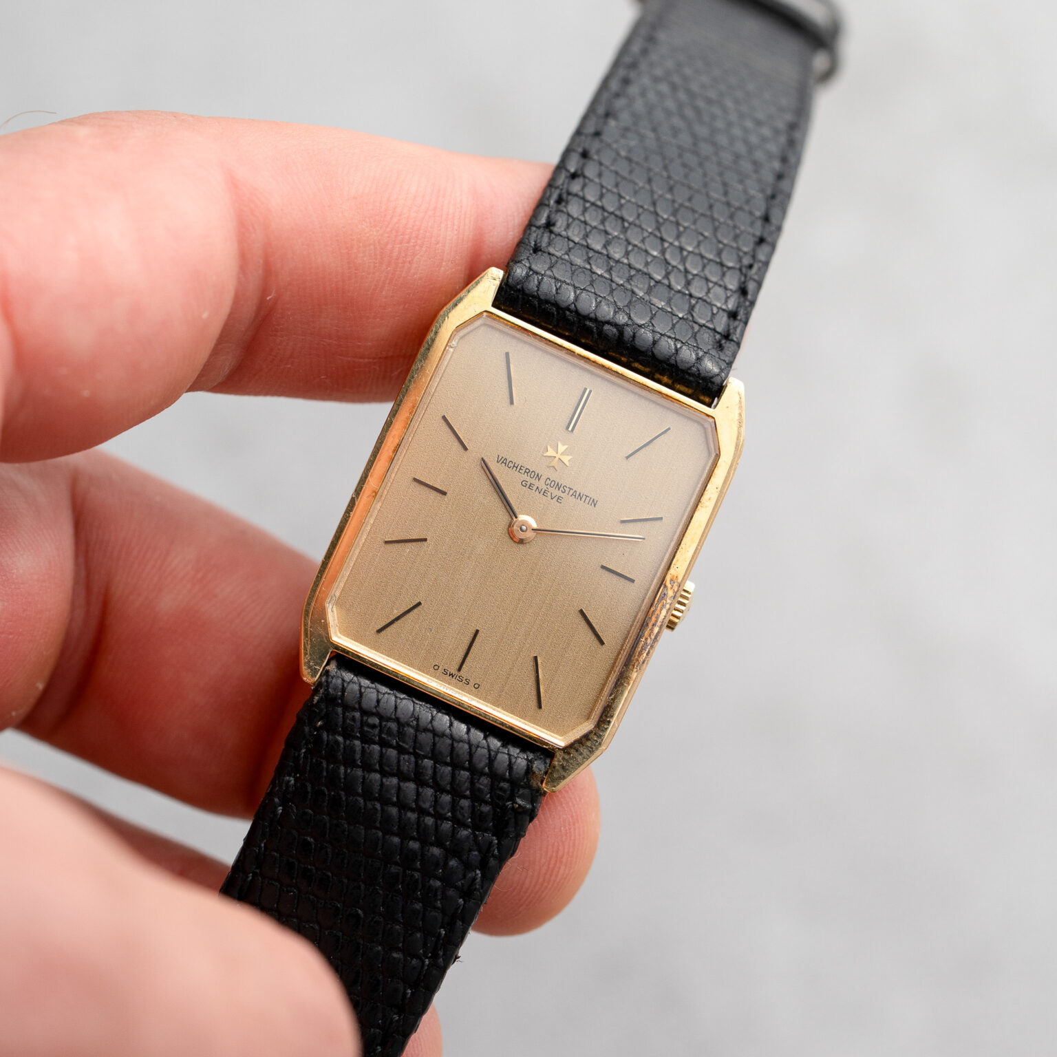 Vacheron Constantin Tank 18k Gold ref. 39201 - Manual winding - Sigma Dial – Bild 9