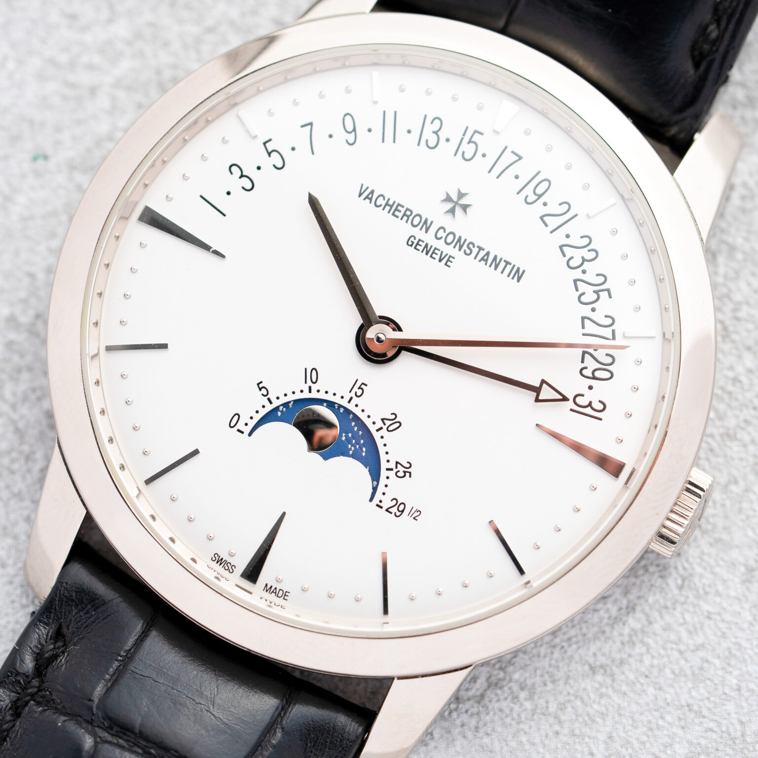 Vacheron Constantin Patrimony Moonphase Retrograde Ref: 4010U/000G-B330 - Image 5