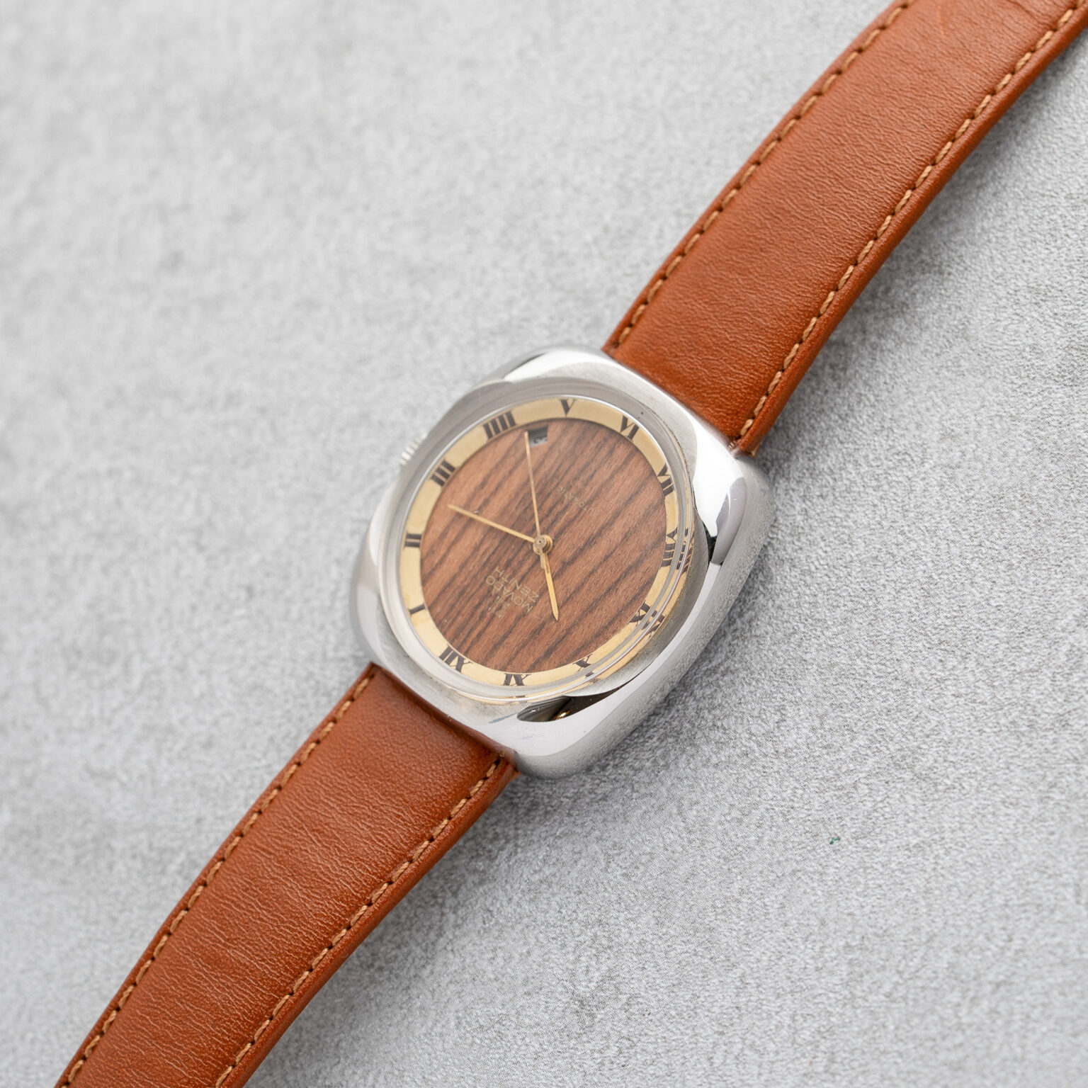 Zenith Movado Automatic Wood Dial - Image 6