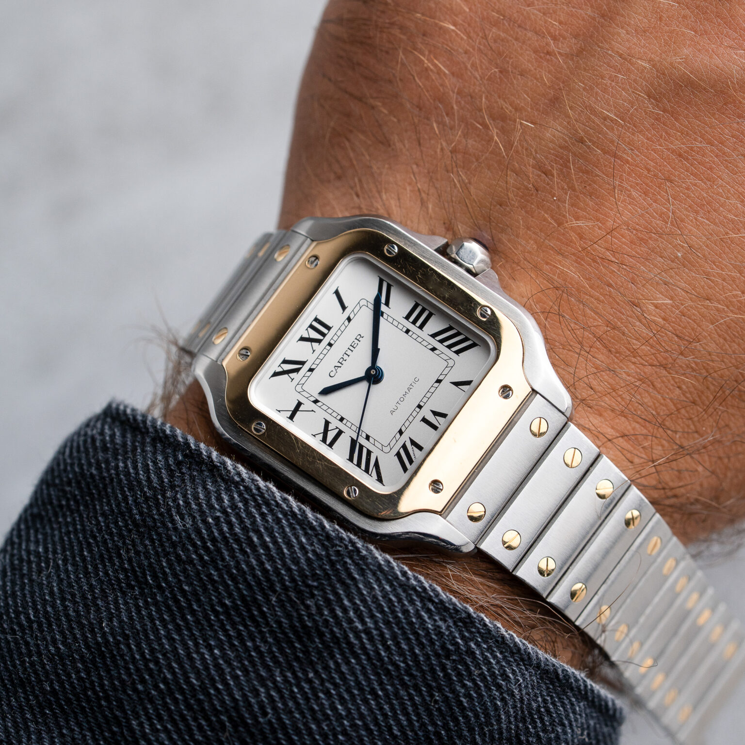 Cartier Santos Bi-color W2SA0016 - Image 3