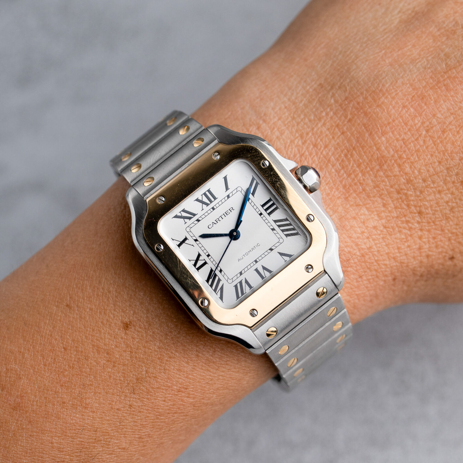 Cartier Santos Bi-color W2SA0016 - Image 2