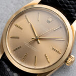 Rolex Oyster Perpetual 34 14k Gold Ghost dial