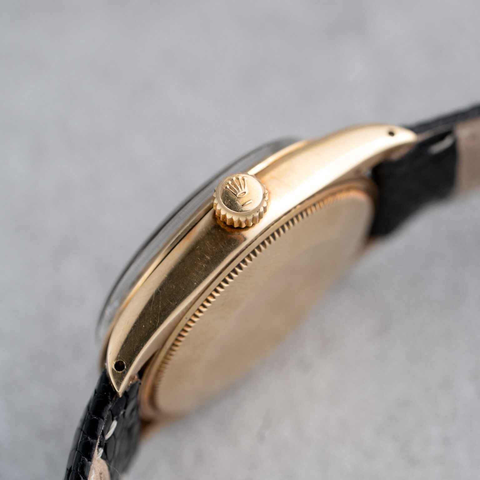 Rolex Oyster Perpetual 34 14k Gold Ghost dial - Image 6