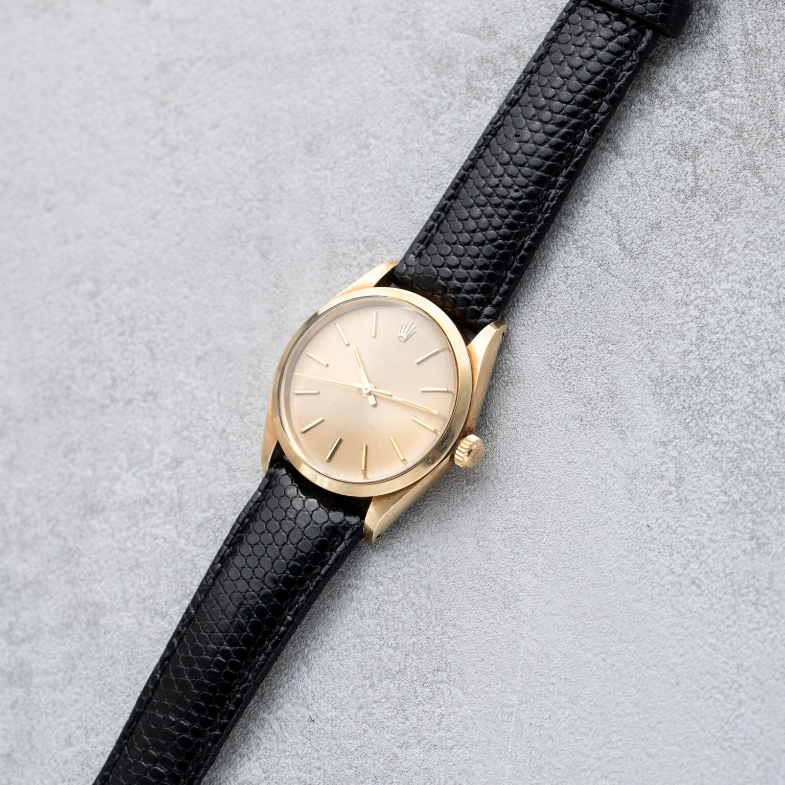 Rolex Oyster Perpetual 34 14k Gold Ghost dial - Image 8