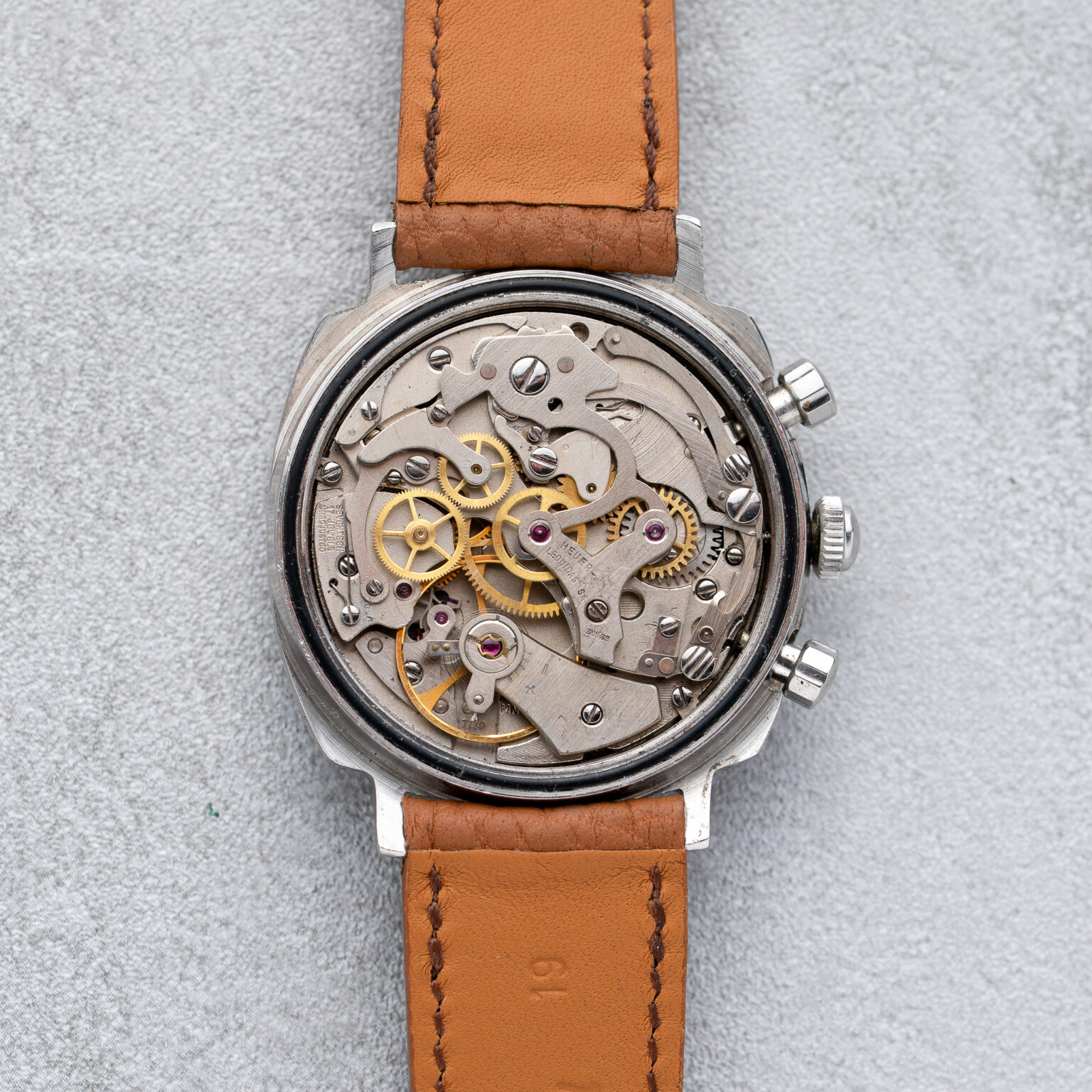 Heuer Camaro 7743 with Rare black dial - Image 9