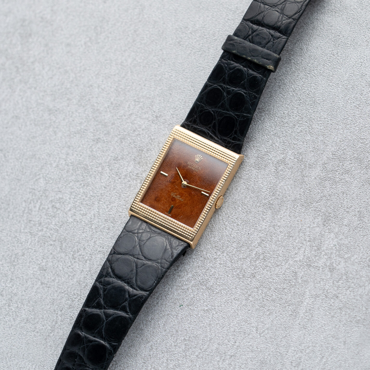 Rolex Cellini “Wood Dial” – Ref. 4127 - Image 5
