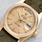 Rolex Day-Date 36 Ref. 18038 "Tapestry" dial - Yellow gold