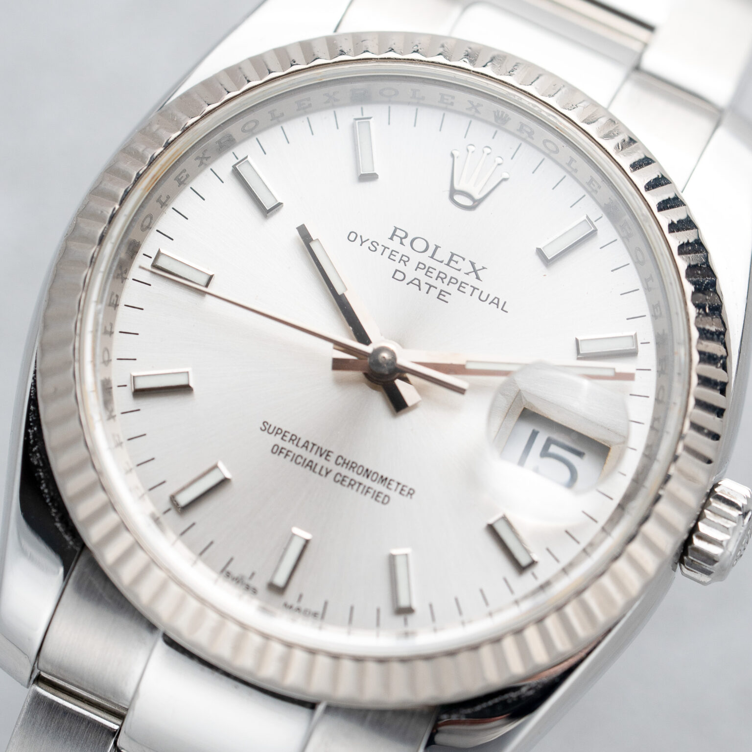 Rolex Oyster Perpetual Date ref. 115234 - Image 4