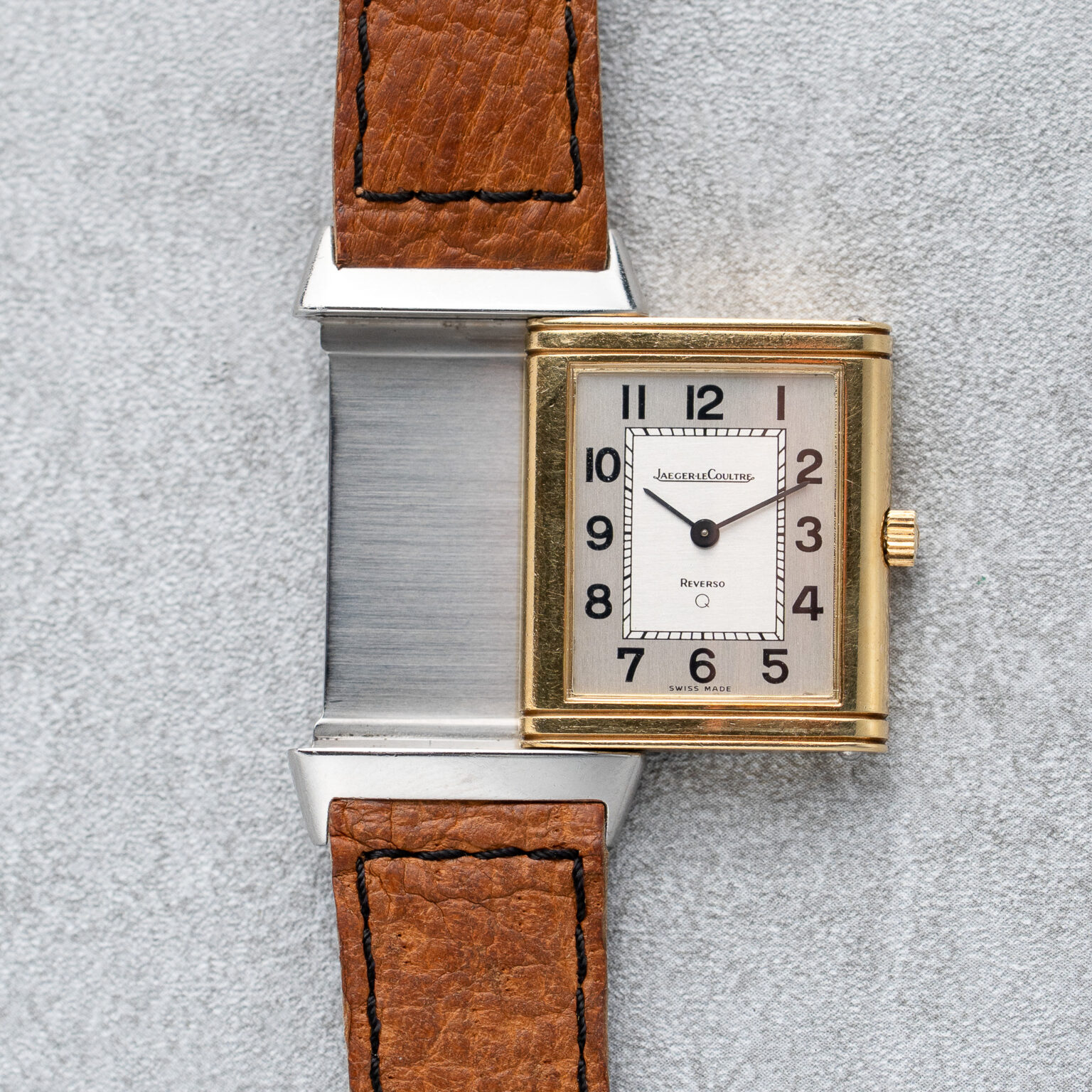 Jaeger-LeCoultre Reverso Classique ref. 140.019.5 Quartz Bi-color - Image 5