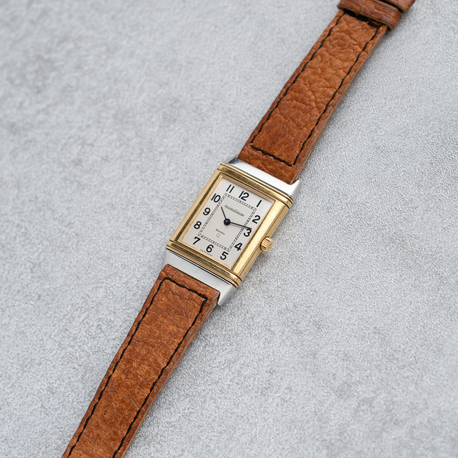 Jaeger-LeCoultre Reverso Classique ref. 140.019.5 Quartz Bi-color - Image 8