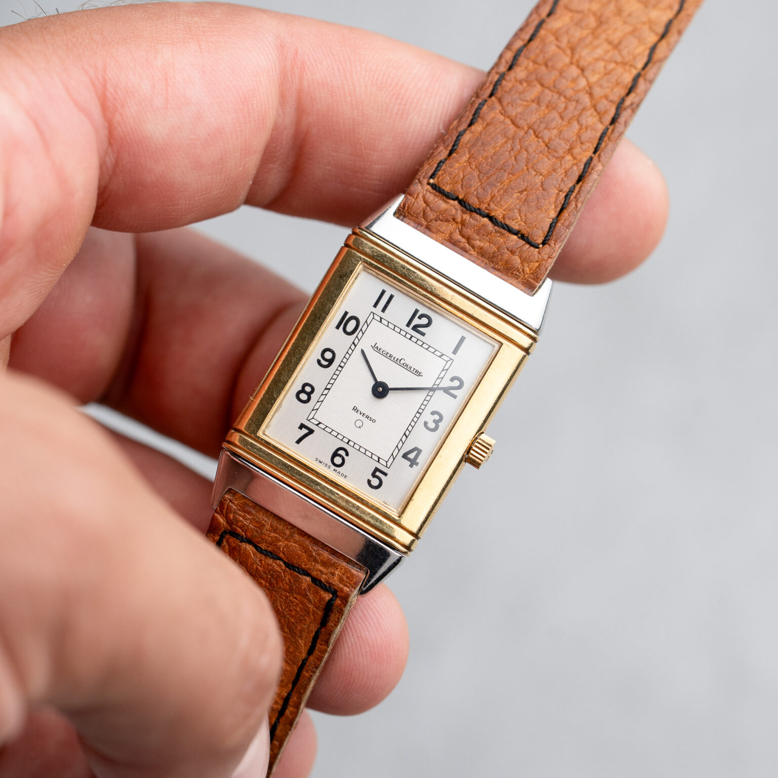 Jaeger-LeCoultre Reverso Classique ref. 140.019.5 Quartz Bi-color - Image 3