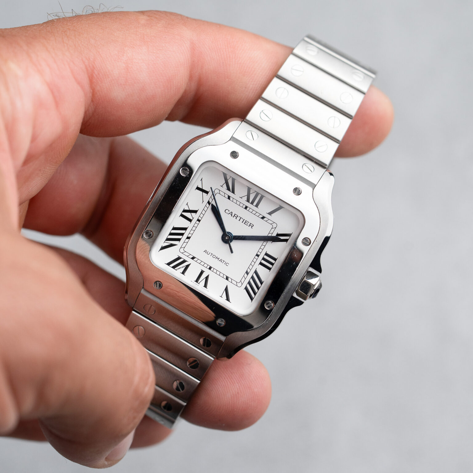 Cartier Santos  De Cartier Medium WSSA0029 - Image 8