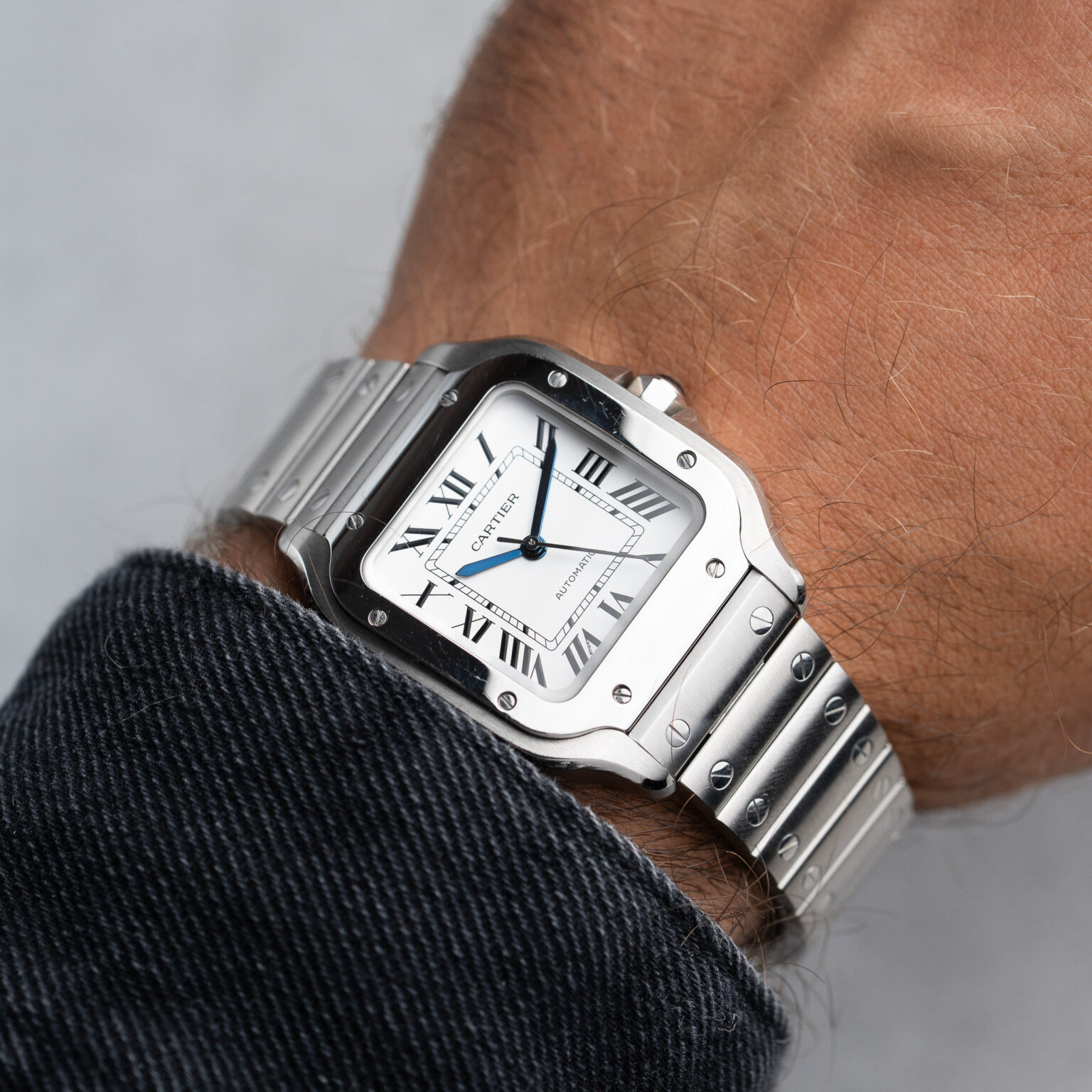 Cartier Santos  De Cartier Medium WSSA0029 - Image 9