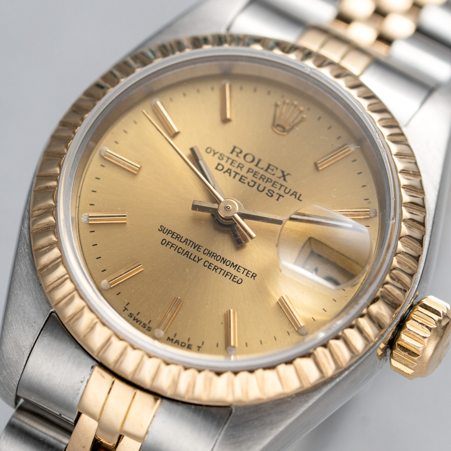 Rolex Lady-Datejust 26 – Ref. 69173 | Champagne Dial | 1988 - Image 3