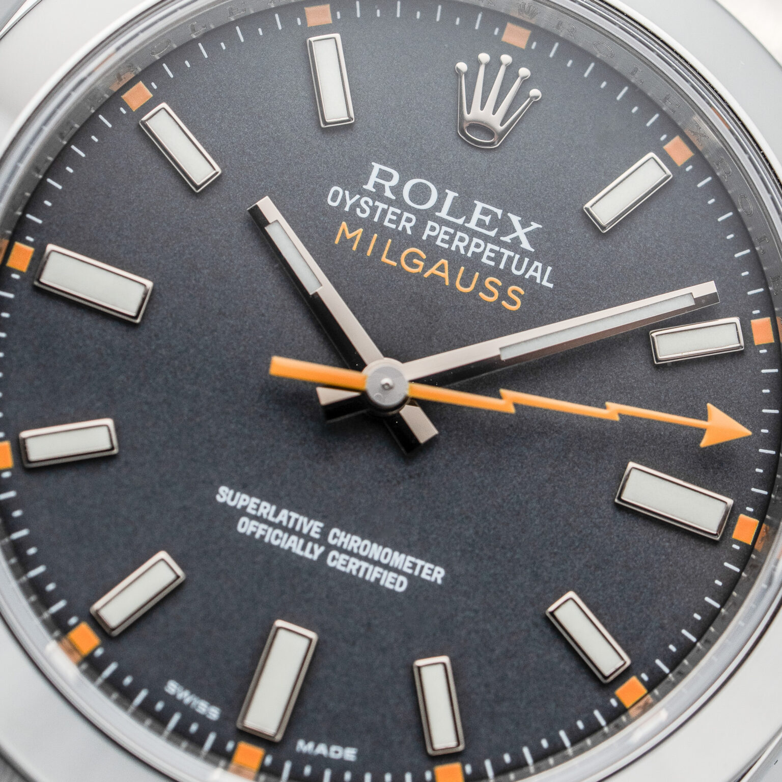 Rolex Milgauss – Ref. 116400 | Anthracite Grey Dial - 4. kép