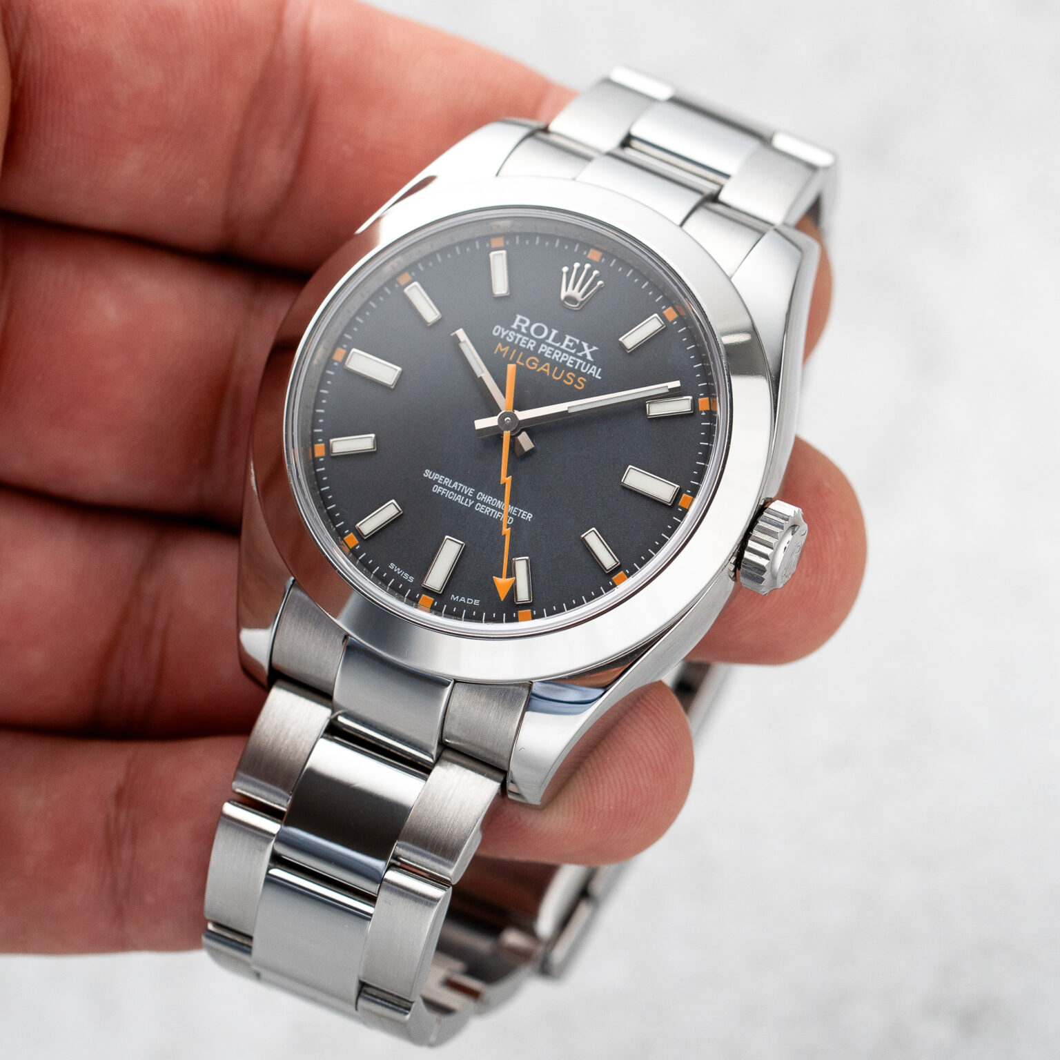 Rolex Milgauss – Ref. 116400 | Anthracite Grey Dial - 3. kép