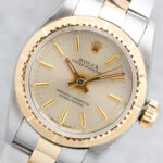 Rolex Oyster Perpetual 24 – Ref. 67243 | Silver Sunburst Dial | 1991