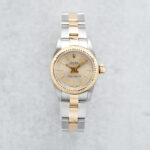 Rolex Oyster Perpetual 24 – Ref. 67243 | Silver Sunburst Dial | 1991