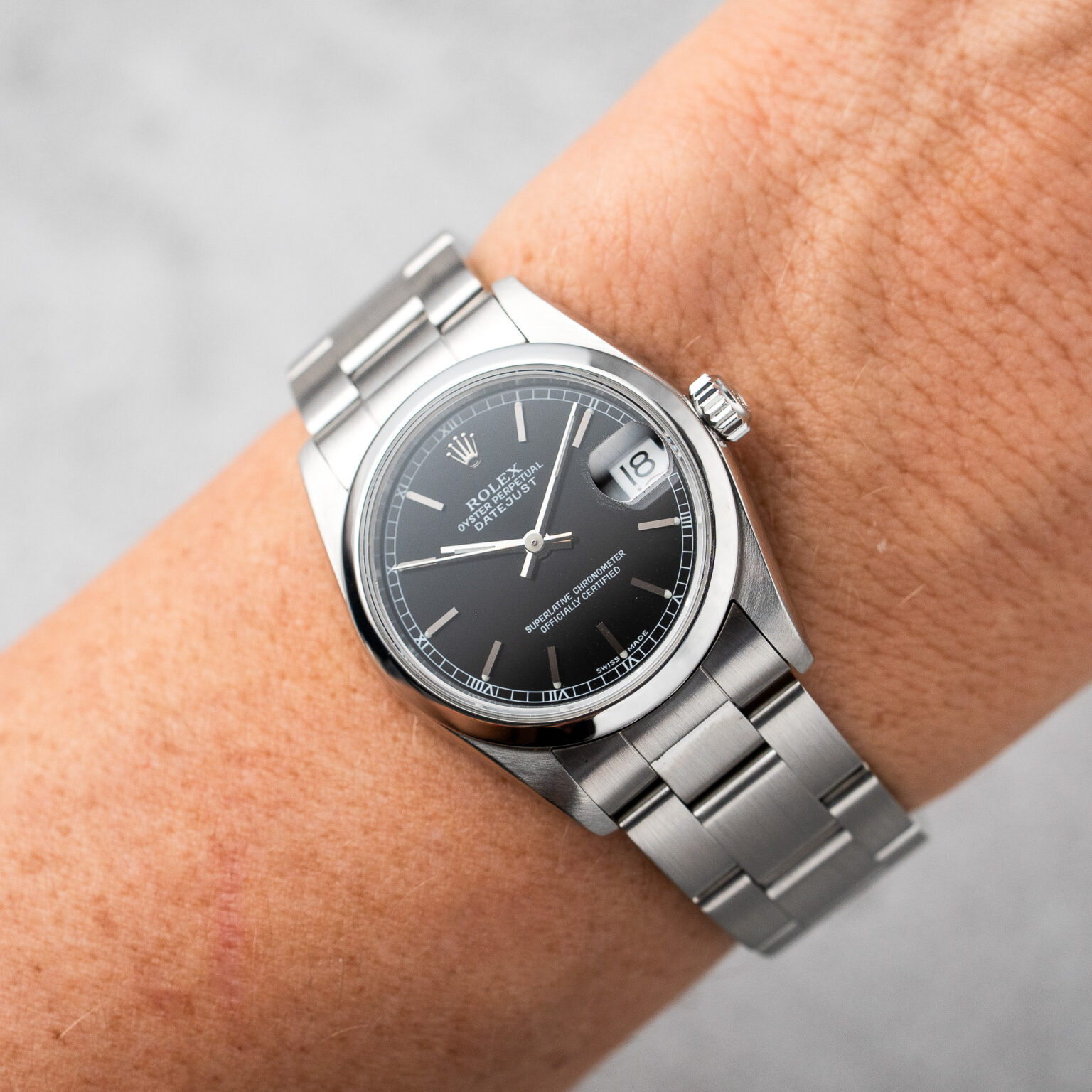 Rolex Datejust 31 – Ref. 68240 | Black Roman Dial | 1997 - 2. kép