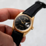 Rolex Day-Date 36 – Ref. 18038 | Black Dial | 1983