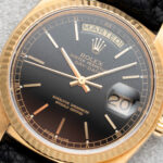 Rolex Day-Date 36 – Ref. 18038 | Black Dial | 1983