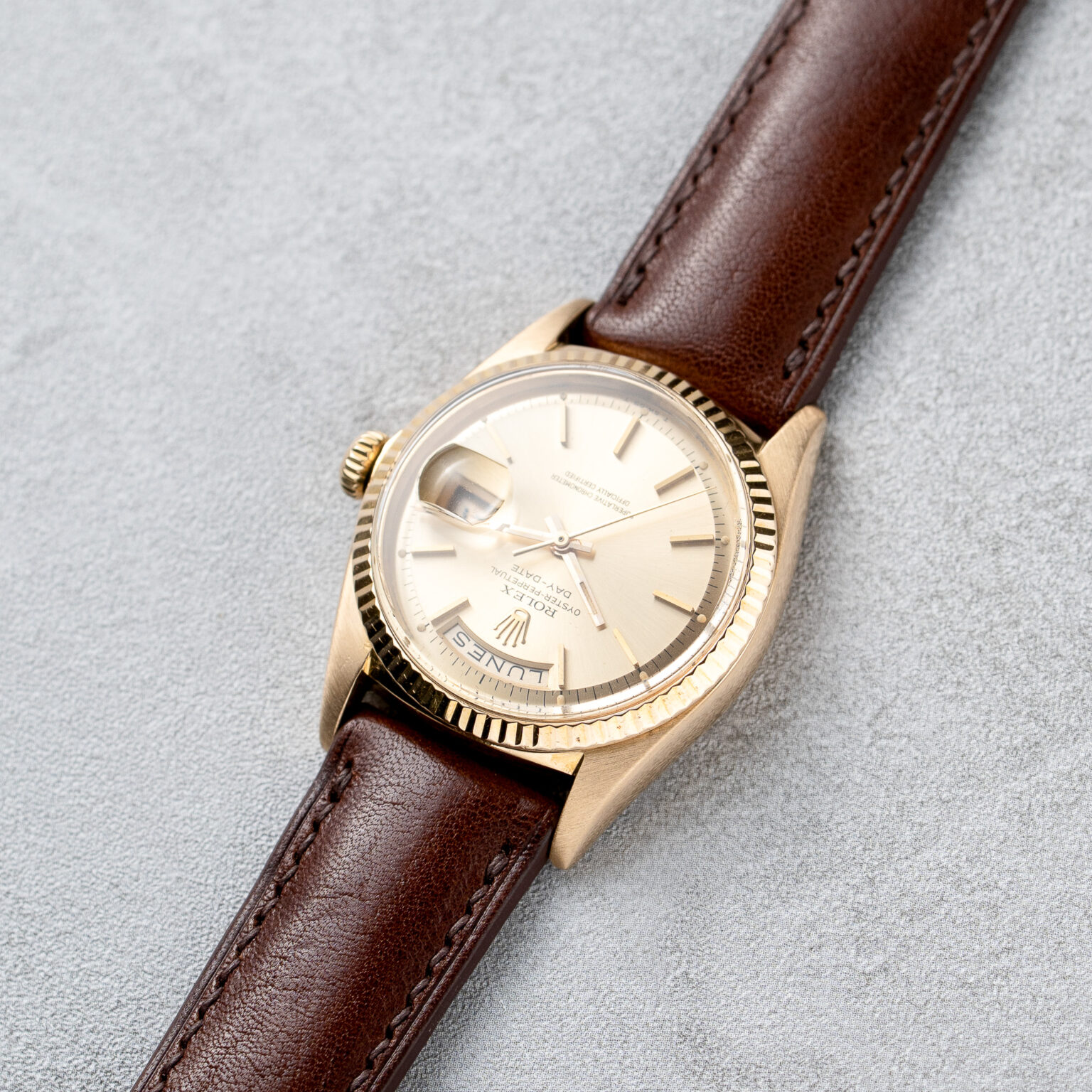 Rolex Day-Date 36 – Ref. 1803 | 18kt Yellow Gold | Champagne Dial - Image 5